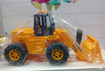 Голям пластмасов багер – детска играчка СТРОИТЕЛНИ МАШИНИ