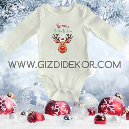 Бебешко боди "МОЬТА ПЪРВА КОЛЕДА"