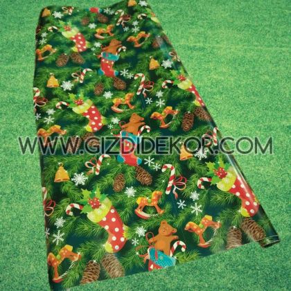 Опаковъчна хартия с коледни мотиви  2