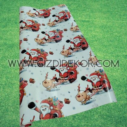 Опаковъчна хартия с коледни мотиви  3