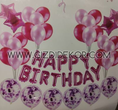 Комплект балони "HAPPY BIRTHDAY"