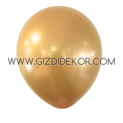 Балони Хром - Златен 13см