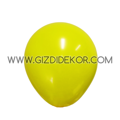 Балони Латекс - Жълт, 26см