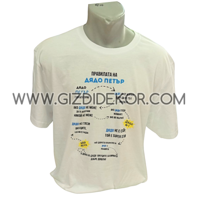 Тениска  "Правилата на ...г"