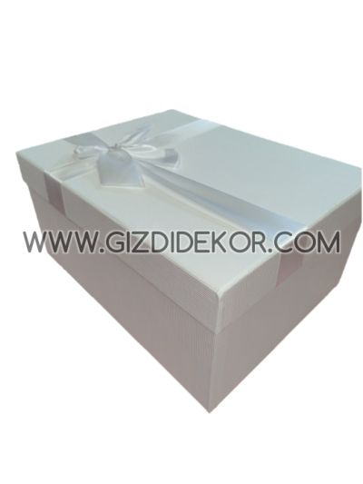 Подаръчна кутия с капак и панделка 7