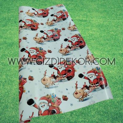 Опаковъчна хартия с коледни мотиви  3