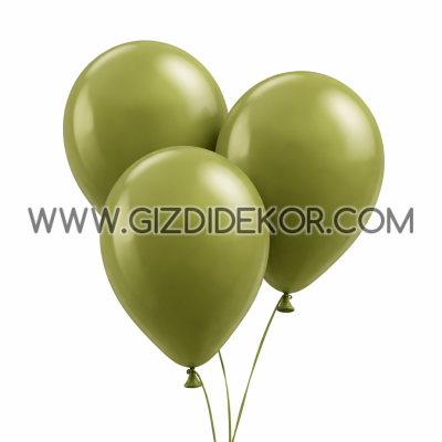 Балони GEMAR G90 – маслина (olive), 100 бр, 26 см