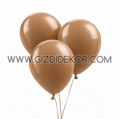 Балони GEMAR G90 – Mocha (мока), 100 бр, 26 см